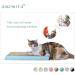 AMZNOVA Cat Scratcher Pad | Durable Cardboard with Catnip | 7 Colors & 2 Sizes - Baby Blue - Buy Online on GoSupps.com