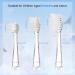 5 Replacement Brushes for SEAGO Children's Electric Toothbrushes SG977/SGEK6/DT-K6/K3 - International Shipping - Buy Online on GoSupps.com