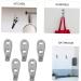 Alipis 10 Pcs Hook up Heavy Duty Hook Heavy Duty Clothes Rack Hand Towel Hook Hats Hook Bulk Jacket 5X3CMx2pcs Silverx2pcs - Buy Online on GoSupps.com