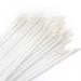 BOULTON Lip Brushes 50pcs | Disposable Lip Wands | Disposable Lip Brushes Lipstick Applicator Wand Tool for Lips Eyes Concealer Makeup Beauty Toolkit | Lip Brush Disposable Lip Gloss Brush (White)