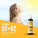 Androgenesis Vitamin D3 K2 Maximum Strength Topical Gel - 15000+ IU Per Pump - Buy Online on GoSupps.com