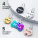 ID Tags for Dogs Cats - YEHANTI Personalised Dog Tag Engraved Stainless Steel Dog Tags Cat Tags for Pets with Various Cute and Beautiful Icons ID Name Tags for Dog Doggy Cat Kitten Heart - Buy Online on GoSupps.com