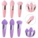 Beatifufu 2 Sets Beauty Pen Portable Mini Make up Sponges for Face Pen Sponge Brush Sponge Powder Puff Facial Tools Powder Makeup Purple Mix Concealer Powder Emulsion Miss - Buy Online on GoSupps.com