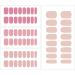 4 Sheets Gel Nail Stickers 4 Colors Simple Style Gel Nail Strips Semi Cured Gel Nail Strips UV Light Required Full Gel Nail Wraps Safe Nail Art Stickers for Home Nails DIY (No UV Light) - Buy Online on GoSupps.com