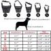 ewinever Dog Muzzles To Prevent Biting 5 PCS Different Sizes for Small Medium And Large Breathable Dog Muzzle with Adjustable Strap Black - Buy Online on GoSupps.com