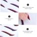 LALAFINA 12 Pairs Glitter Eyeliner Adhesive Eyeliner Stickers Single Side Eyelid Decal Eyeliner Decal Miss - Buy Online on GoSupps.com