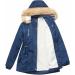Warm Women s Winter Coat - Quilted Long Hooded Buffer Jacket | XXL to 4XL | Light Blue Transition Coat - Buy Online on GoSupps.com
