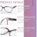 FONHCOO 3 Pack Blue Light Blocking Cat Eye Reading Glasses with UV Ray Filter - Striped Design (1.5) - Buy Online on GoSupps.com