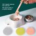 MaehSab 6 Pcs Pet Food Can Supplies Set 3 Pcs Silicone Dog Cat Food Can Covers Lids and 3 Pcs Cat Food Mix Spoons Dishwasher Safe - Buy Online on GoSupps.com