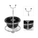 Premium Stainless Steel Shaving Brush Stand - Sturdy & Stylish for Home Barbershop & Hotel Use - Buy Online on GoSupps.com