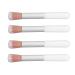 15 Pieces Tapered Blusher Brush Ergonomic Rounded Handle High Density Cheek Makeup Brush Bronzing Powder Brush