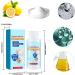 Splash Foam Toilet Cleaner Toilet Active Oxygen Agent Foam Toilet Bowl Cleaner Cleaner Foaming Powder No Scrubbing For Squatting Pans Urinals Washbasins Toilet Bowl (1PC) - Buy Online on GoSupps.com