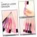 MAGICLULU Steel Needle Eyebrow Brush Set - Portable Eyebrow Comb & Hair Edge Brush for Women | Perfect for Travel & Precision Grooming - Buy Online on GoSupps.com