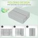 FYY Daily Pill Organizer 7 Compartments - Portable Travel Pill Case [Folding Design] - Large Grey Pill Box for Vitamins & Medication - Buy Online on GoSupps.com
