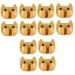 Alipis 12 Pcs Towel Hooks Wall Hooks For Razor Holder Cute Yellowx3pcs 6.5x6cmx3pcs