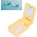 Buy Verdant Touch Contact Lens Container Kit - Portable Multi-Colored Case with Applicator & Tweezers (Yellow) | International Shipping Available - Buy Online on GoSupps.com