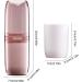 Luckxing Travel Toothbrush Holder - Clear Powder Color | On-the-Go Toothbrush Organizer for Camping & School - Buy Online on GoSupps.com