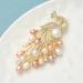 Pin Jewelry Gifts for Women Ladies Fashion Accessories Ladies Elegant Natural Peacock Brooch Wedding Party Brooch Peacock Shape Brooch Brooches & Pins - Buy Online on GoSupps.com