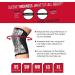 Assassin 7mm Knee Compression Sleeves for Weightlifting & Training - Black (Large) - Reduce Strain & Swelling (2 Sleeves) - Buy Online on GoSupps.com