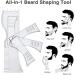 Buy Tytlyworth Beard Styling Tool - Transparent Bar Directional Tool with Non-Slip Rubber | Premium White Chul Styling Device - Buy Online on GoSupps.com