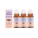 Castor oil Organic castor oil 50 ml cold pressed and unrefined deep hydration and smoothing moisturizing soothing for face hair skin body care scalp oil 3 pieces 3PC
