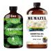Peppermint Essential Oil 4 Fl Oz 120ML and Jasmine Essential Oil 16 Fl Oz 480ML for Halloween Thanksgiving Day Christmas New Year's Day Gifts