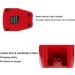 Electric Hair Cutter Charging Station | Replacement Accessories for Men's Hair Clippers - Red | International Shipping Available - Buy Online on GoSupps.com