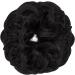 Thick Updo Scrunchie: Natural Black Messy Bun Hair Piece for Women - Ponytail Hair Extension Accessory, 1 PCS - Buy Online on GoSupps.com