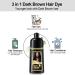 Black Hair Dye Shampoo - Instant Gray Hair Coverage | 3-in-1 Herbal Color Shampoo for Men & Women | Long Lasting 500ml - Buy Online on GoSupps.com