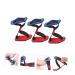 VOSAREA 3pcs Elastic Toe Strap Exercise Bands - Hallux Valgus Corrector & Thumb Brace | Waist Band Foot Exerciser for Hallux Valgus - Plain Cloth Material - Buy Online on GoSupps.com