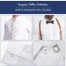 Sungrace Metal Collar & Buttons Extenders (12 Pack) - Shirt Dress Trouser Coat - Buy Online on GoSupps.com