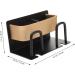 Buy Cabilock 3-Piece Aluminum Bathroom Organizer Set - Toothbrush Toothpaste Razor Holder - Self-Adhesive Wall Mount for Vanity & Shower - Buy Online on GoSupps.com