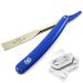 Zeepk Barber Salon Quality Men's Beard Cut Throat Straight Edge Razor Navaja + 10 Shaving Blades