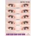 Buy Very Covering Natural Green Contact Lenses | Silicone Comfort Novelry Color Rose Green - DIA 14.00 -5.00 Diopters Includes Case - 1 Pair - Buy Online on GoSupps.com