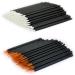 POPETPOP 50pcs White White Eye Pencil Eyeliner Eye Makeup Tools Eye Shadow Brush Gel Disposable 10X0.5cm Orange
