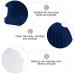 Heallily Silicone Shower Glove Brush 2pcs - Body Massage & Scrubber Gloves - Buy Online on GoSupps.com