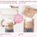 Reusable Wrap Kit for Essential Oil Packs Organic Waist & Neck Compress Pads (2 Pcs) - Adjustable & Leak-Proof - Buy Online on GoSupps.com