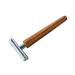 DOM safety razor -CLASSIC- with olive wood handle (with handle "Short Anna")