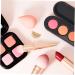 Baluue 3pcs Eye Shadow Plate Makeup Repair Tool Eyeshadow Pressing Tool Tamper Powder Seal Acrylic 2.60X1.30X0.90CMx3pcs Transparentx3pcs - Buy Online on GoSupps.com