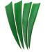 ZSHJGJR 50pcs 5 Shield Cut Turkey Feather Right Wing Arrow Fletches - Green - Buy Online on GoSupps.com