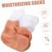 FRCOLOR 4 Pairs Exfoliating Moisturizing Socks Spa Socks for Dry Feet Dry Cracked Feet Socks Moisturizing Heel Socks Heel Spa Socks Moisture Socks Beauty Socks Gloves Sebs Pedicure Women's - Buy Online on GoSupps.com