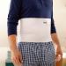 Professional Abdominal Binder for Men | 3 or 4-Panel Compression Belly Band for Lower Waist Support | Ideal for Post-Surgical & Recovery | Medium White - Buy Online on GoSupps.com