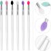 minkissy Eye Shadow Brush silicone eyeshadow brush Disposable Eyeshadow Brush Eyeshadow Brush Makeup Eyeshadow Silicone 14.6x0.9cm Assorted Color - Buy Online on GoSupps.com