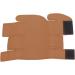 Oumefar Trumpet Case - Anti-Scratch PU Leather 10x7x2 Protective with Hook & Loop for Accessories - International Shipping Available - Buy Online on GoSupps.com
