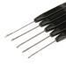 MagiDeal 5-Piece Hair Extension Hook Needle Set | Microring Real Hair Crochet Tools | Black International Shipping Available - Buy Online on GoSupps.com