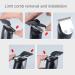 Yagosodee 5- in- 1 Mens Cordless Hair Clippers Kit Nose Trimmer Beard Hair Shaver Body Grooming Kit - Buy Online on GoSupps.com