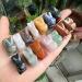 MuYu Art 10PCS Crystal Stone Rabbit Sculpture Statue Healing Crystal Stone Decor Reiki Gemstone Animal Figurine Rabbits Figurines Crafts 1" - Buy Online on GoSupps.com