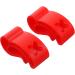 CLISPEED 2pcs Buckle Exercise Accessories Disc Clip - Outdoor Plastic Black Red - 4.5x2x2cm (4pcs) - Buy Online on GoSupps.com