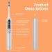 Buy Bitvae Smart S3 Sonic Electric Toothbrush - 180-Day Battery Pressure Sensor Travel Case - Rechargeable for Adults - Buy Online on GoSupps.com