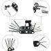 WOTOW Bike Repair Tool Kit & Saddle Bag - 14 in 1 Multitool Set for Road and Mountain Bikes - Buy Online on GoSupps.com